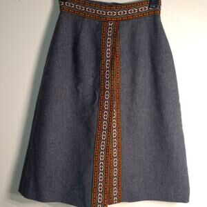 Vintage 70's Prestige of Boston Culottes Gray. Size 10***read below